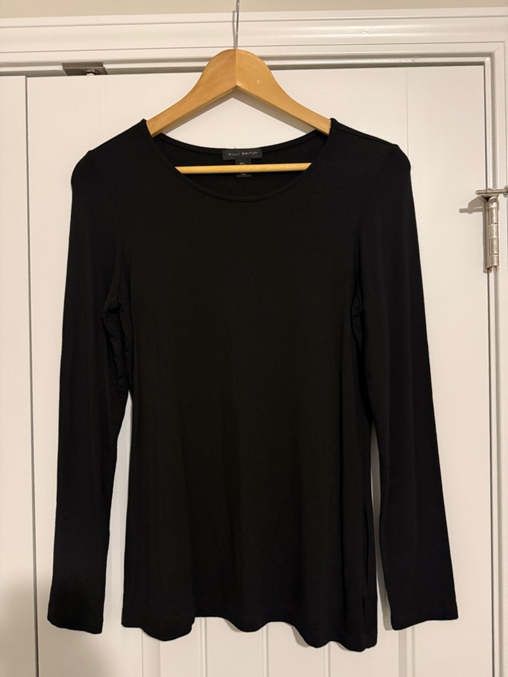 Willi Smith Black Long-Sleeve Tee